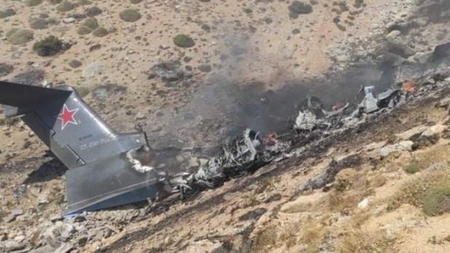 Düşen yangın söndürme uçağının enkaz incelemesi tamamlandı
