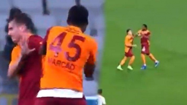 Galatasaray’da inanılmaz olay! Marcao takım arkadaşı Kerem Aktürkoğlu’na saldırdı…