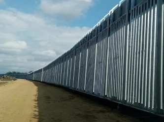 Yunanistan'dan Türkiye sınırına 40 kilometrelik çelik duvar