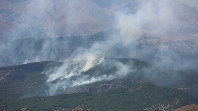 Tunceli’de yangın 12’nci gününde: ‘Havadan müdahale şart’
