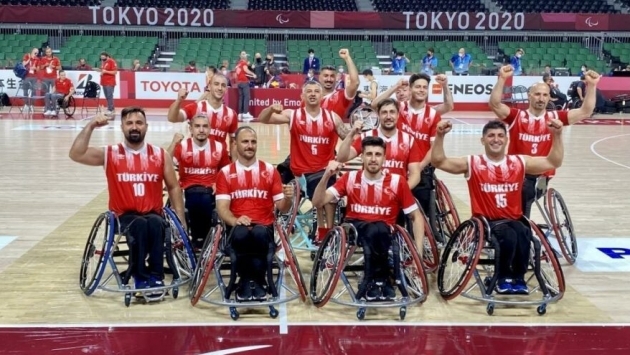 Tekerlekli Sandalye Basketbol Milli Takımı Tokyo’da çeyrek finalde
