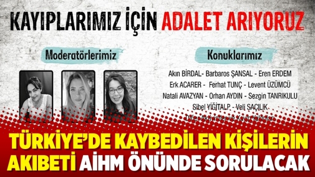 Türkiye’de kaybedilen kişilerin akıbeti AİHM önünde sorulacak