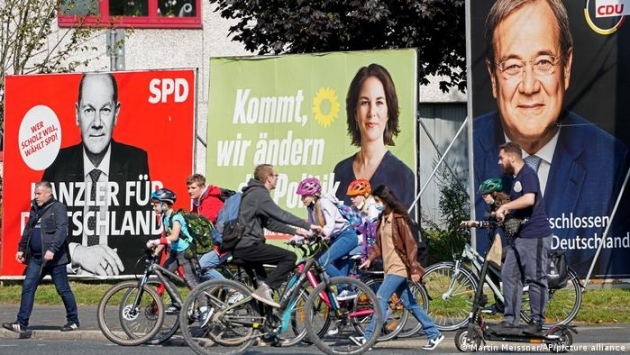 Almanya'da ilk sandık başı anketler açıklandı: SPD ile CDU başa baş gidiyor