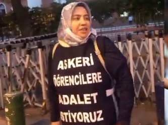 Melek Çetinkaya: Polis provokatörlük yapıyor, Allah gelsin hakkınızdan!