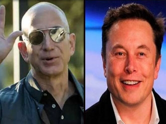 Dünyanın ‘yeni’ en zengini Musk’tan Bezos’a ikincilik ödülü