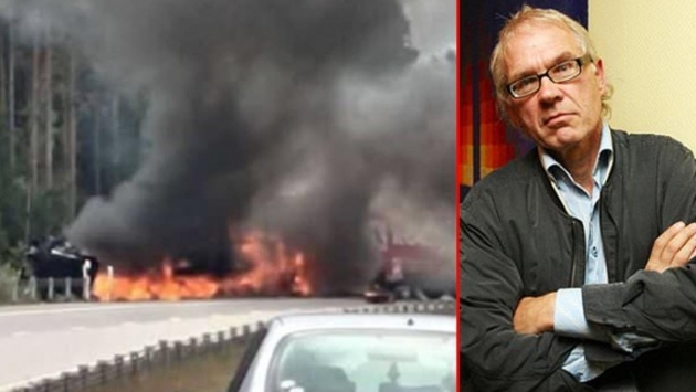 Hz. Muhammed’in karikatürünü çizen İsveçli karikatürist trafik kazasında yanarak öldü