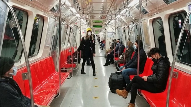 Yenikapı-Hacıosman metrosunda internet dönemi başladı