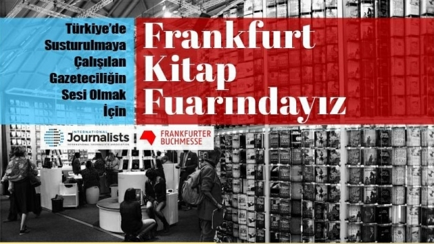Sürgündeki gazeteciler, Frankfurt Kitap Fuarı’nda tutuklu meslektaşlarının sesi olacak
