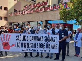 AKP muayene süresini 5 dakikaya düşürdü, doktorlar eyleme çıktı