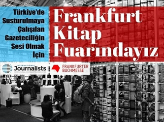 Frankfurt Kitap Fuarında tutsak gazetecilerin sesi oldular