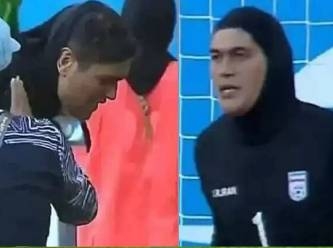 İran kadın futbol takımının kalecisi erkek çıktı