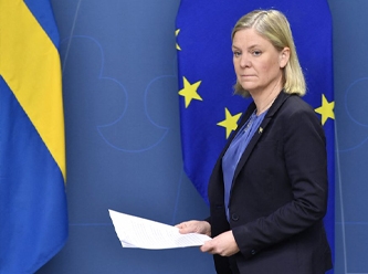 İsveç’in ilk kadın başbakanı olmuştu, bir günü dolmadan istifa etti