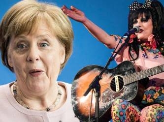 Merkel'e çılgın uğurlama