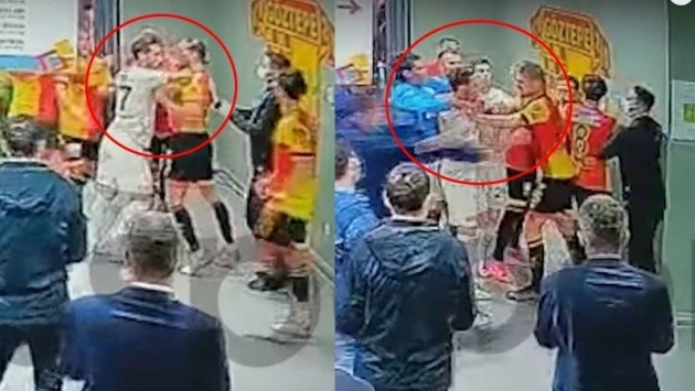 İrfan Can Kahveci’nin ‘saldırı’ görüntüsü! Fenerbahçe’den açıklama