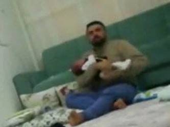 Gaziantep'te babasının darp ettiği bebek taburcu edildi