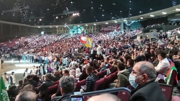 HDP’nin İstanbul kongresindeki slogan ve marşlar nedeniyle soruşturma