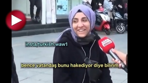 AKP’li genç kız: Halk zamları hak ediyor, Akdeniz’de petrol bulduk kıskanıyorlar