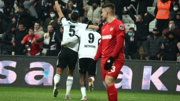 Beşiktaş, Gaziantep FK’yı Batshuayi ile geçti: 1-0