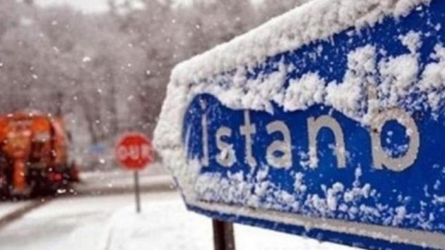 İstanbul için kar uyarısı: 4-5 gün sürmesi bekleniyor