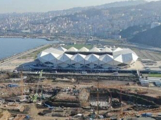 Trabzonspor'un stadı çöküyor mu?