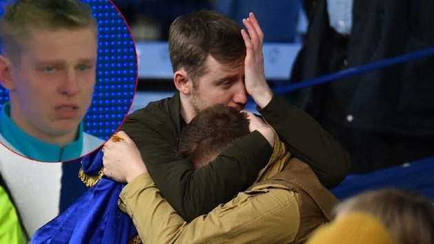 Everton-Manchester City maçında Ukrayna’ya destek!
