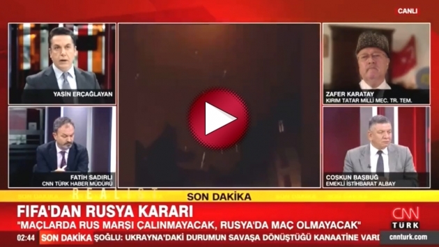 CNN Türk savaştan yeni görüntü dedi: Oyun videosu çıktı