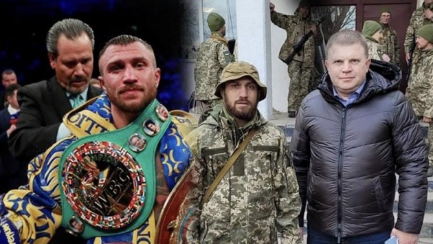 Şampiyon boksör Vasyl Lomachenko, Ukrayna’da savaşa katıldı