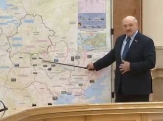 Lukaşenko'nun haritası, Rusya'nın işgal edileceği ikinci ülkeyi ifşa mı etti!