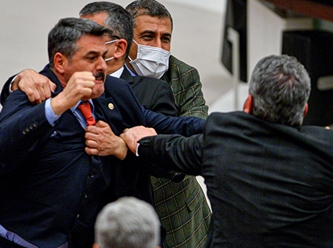 TBMM Genel Kurulu'nda gerginlik: CHP'li milletvekiline yumrukla saldırdı