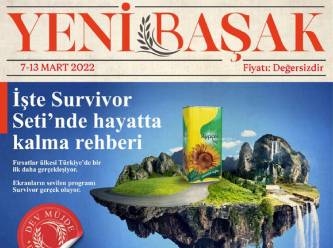 DEVA Partisi 'Survivor' göndermeli gazete yayımladı