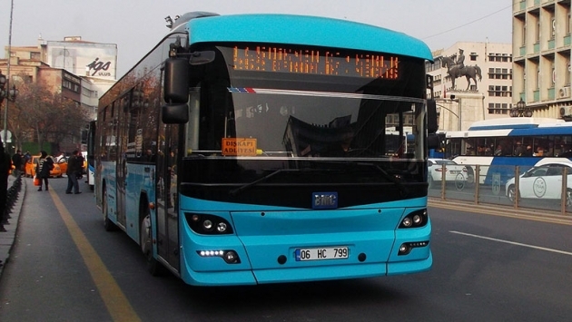 Ankara'da özel halk otobüsleri kontak kapatıyor