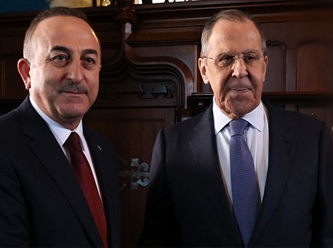 Lavrov'la görüşen Çavuşoğlu: Akan kanın artık durması lazım