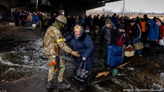 ‘Ukrayna’da nüfusun dörtte biri evlerini terk etmek zorunda kaldı’