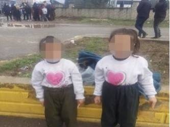 Yöresel kıyafet giyen 5 yaşındaki ikizler karakola götürüldü, parmak izleri alındı!