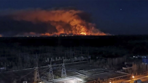 Çernobil’de 31 noktada yangın çıktı