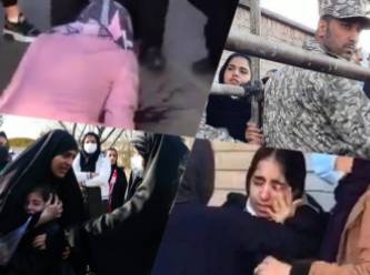 İran polisi milli maça almadığı kadınları biber gazı ile dağıttı