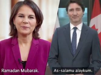 Baerbock ve Trudeau'dan Ramazan mesajı