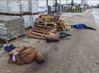 Ukrayna: 'Rusya sivilleri ellerini arkadan bağlayarak katletti'