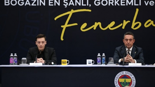 Ali Koç'tan kadro dışı bırakılan Mesut Özil hakkında açıklama