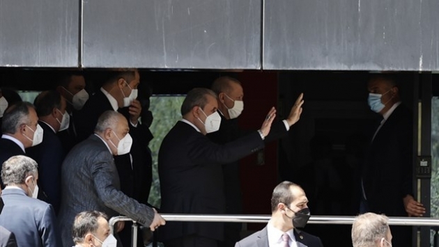 Erdoğan, BBP Genel Başkanı Destici'yi ziyaret etti