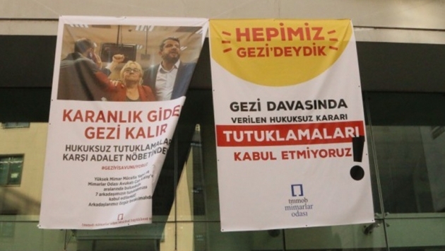 TMMOB Gezi davası kararına karşı ‘Adalet Nöbeti’ başlattı