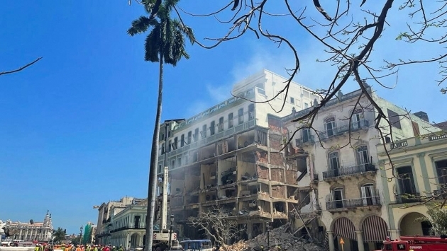 Küba’nın başkenti Havana’da patlama