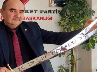 MHP'li başkan, CHP'li Engin Özkoç'u kılıçla tehdit etti