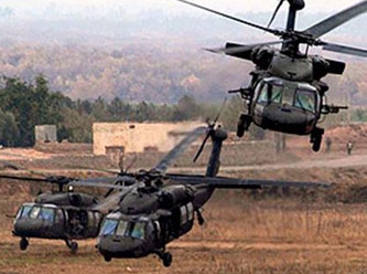 ABD Türkiye'nin kontrolündeki alanda helikopterle operasyon yaptı