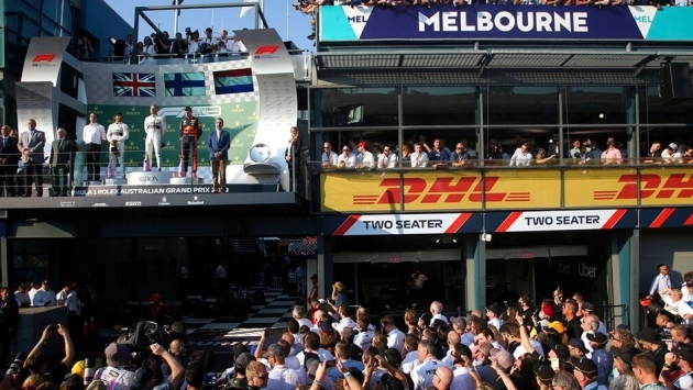 Formula 1'den Avustralya Grand Prix'si için 10 yıllık sözleşme