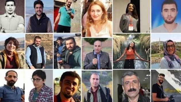 16 gazeteci gizli tanık ifadeleri ile tutuklanmış