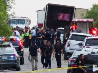 Terk edilmiş bir kamyonda 42 kişi ölü bulundu