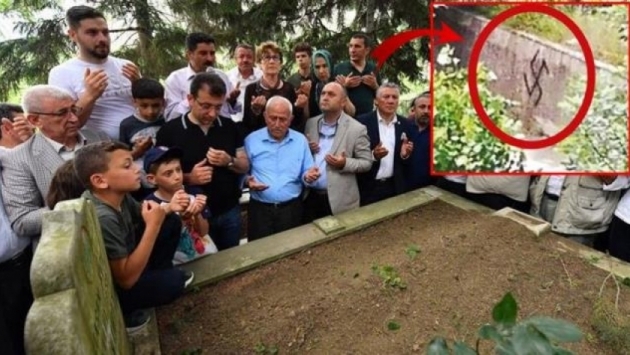 İBB Başkanı İmamoğlu'nun aile mezarlığına saldırı