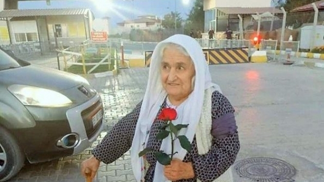 80 yaşındaki hasta ve engelli Makbule Özer tahliye edildi