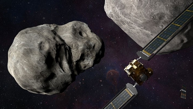 NASA'nın uzay aracı, 11 milyon kilometre uzaklıktaki asteroide tam isabetle çarptı